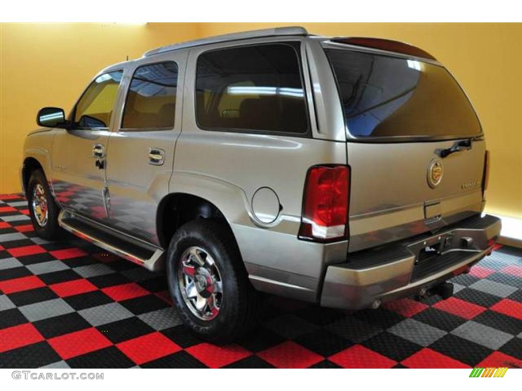 2003 Escalade AWD - Silver Sand / Shale photo #4