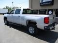 2017 Silver Ice Metallic Chevrolet Silverado 2500HD Work Truck Crew Cab 4x4  photo #3