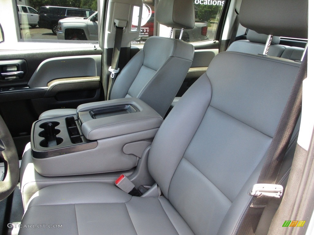 2017 Chevrolet Silverado 2500HD Work Truck Crew Cab 4x4 Front Seat Photo #138333503