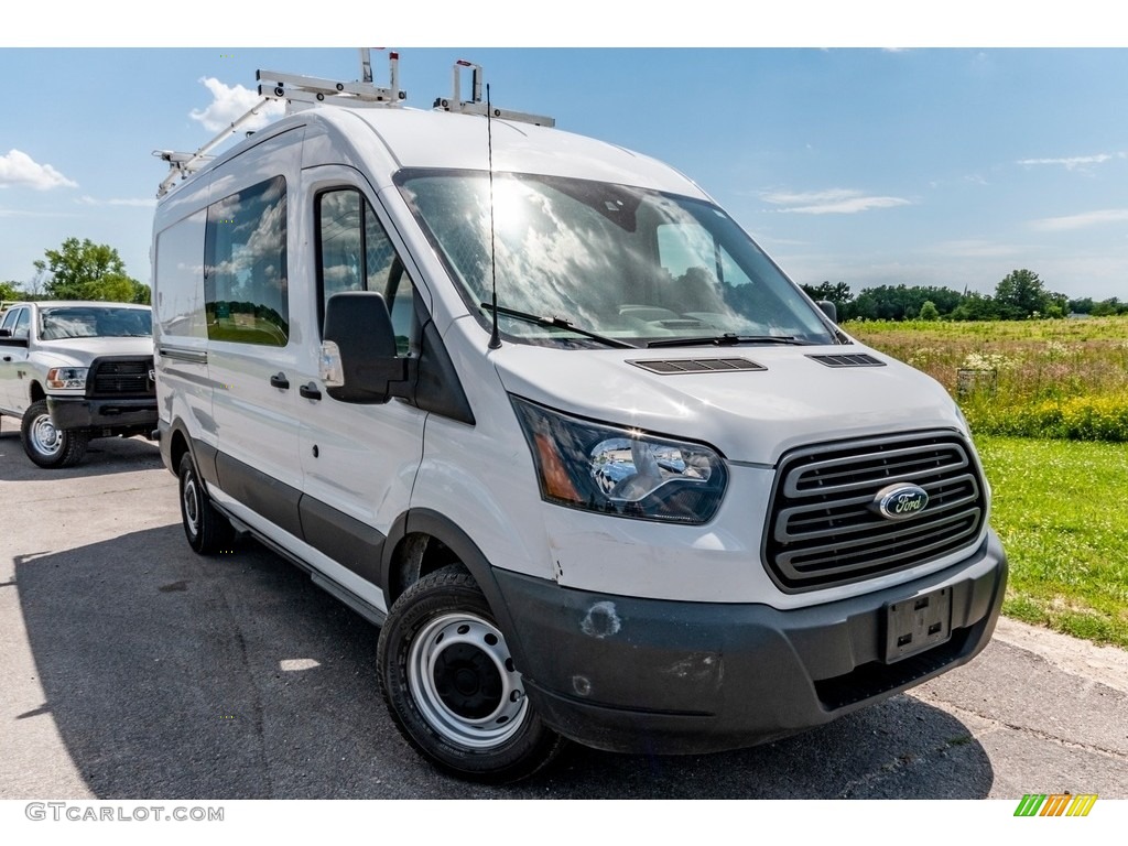Oxford White 2016 Ford Transit 250 Van XL MR Long Exterior Photo #138333683
