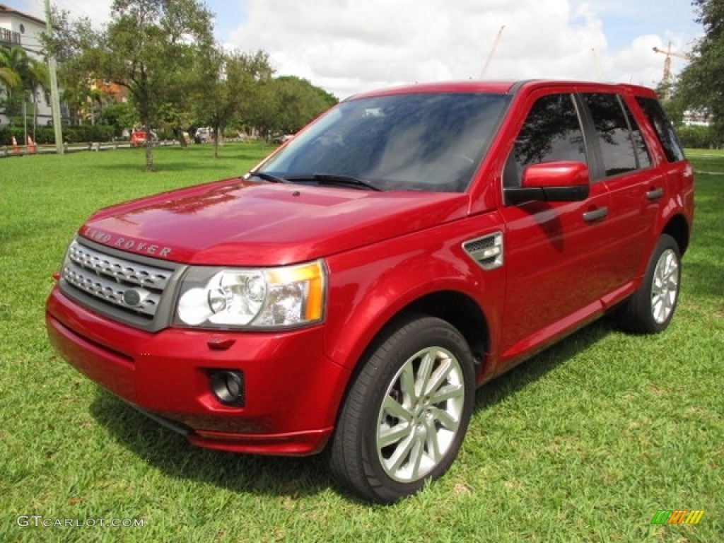 Firenze Red Metallic 2011 Land Rover LR2 HSE Exterior Photo #138333698