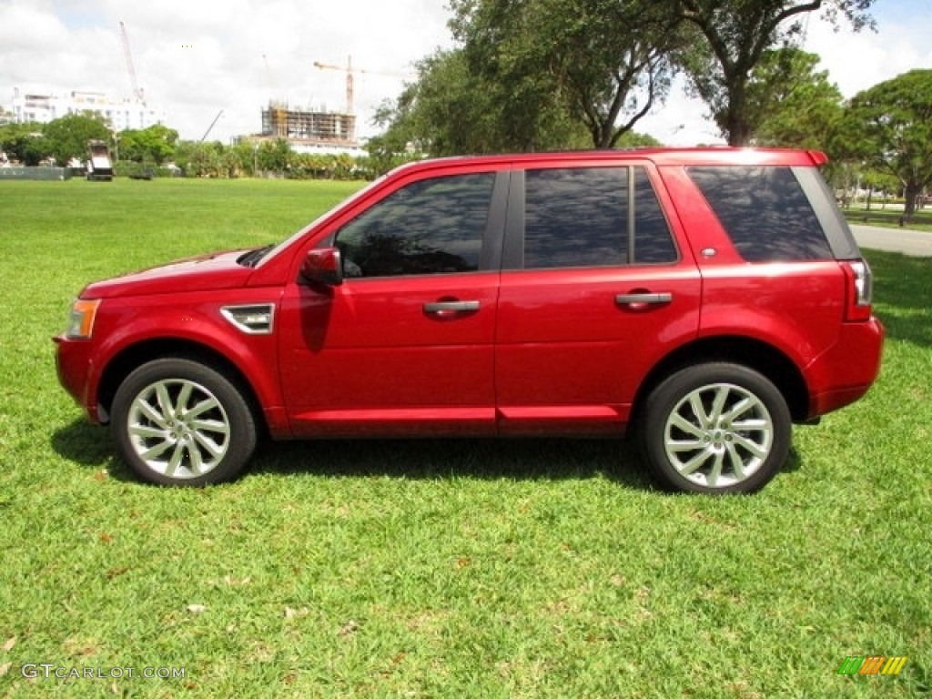 Firenze Red Metallic 2011 Land Rover LR2 HSE Exterior Photo #138333722