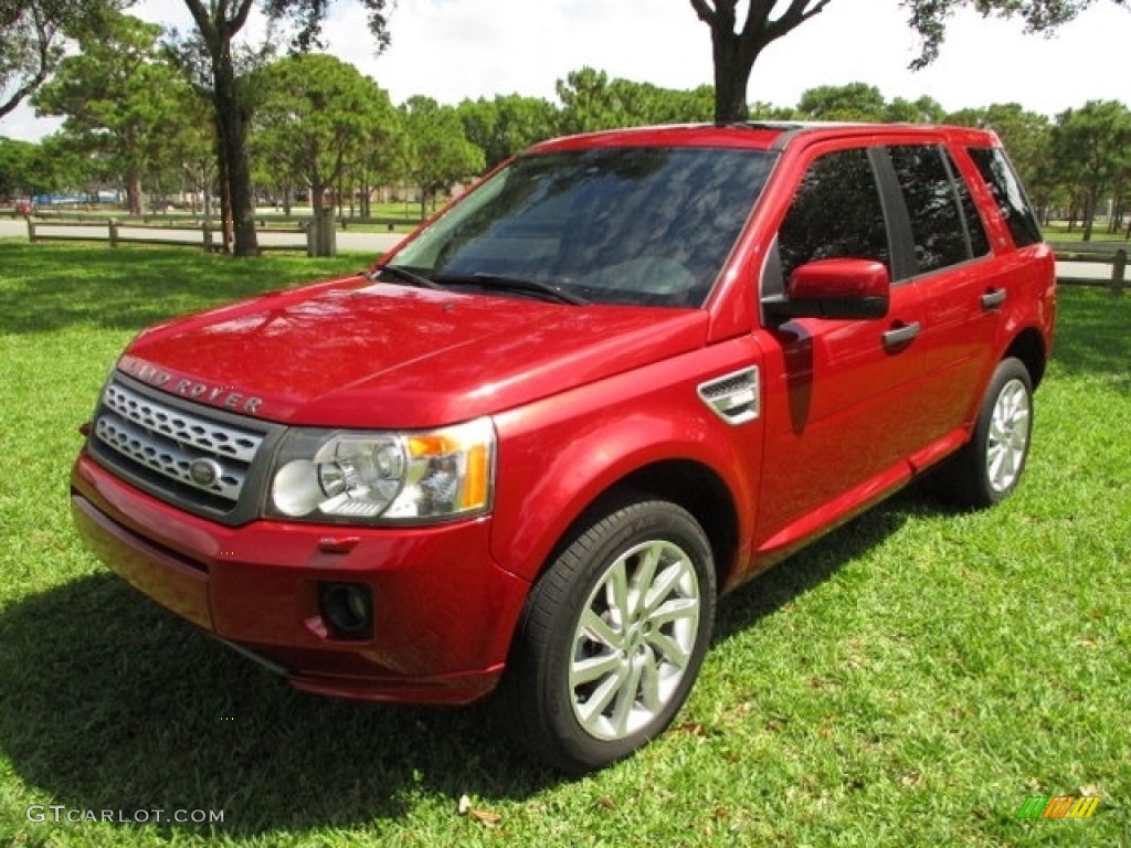 Firenze Red Metallic 2011 Land Rover LR2 HSE Exterior Photo #138334034