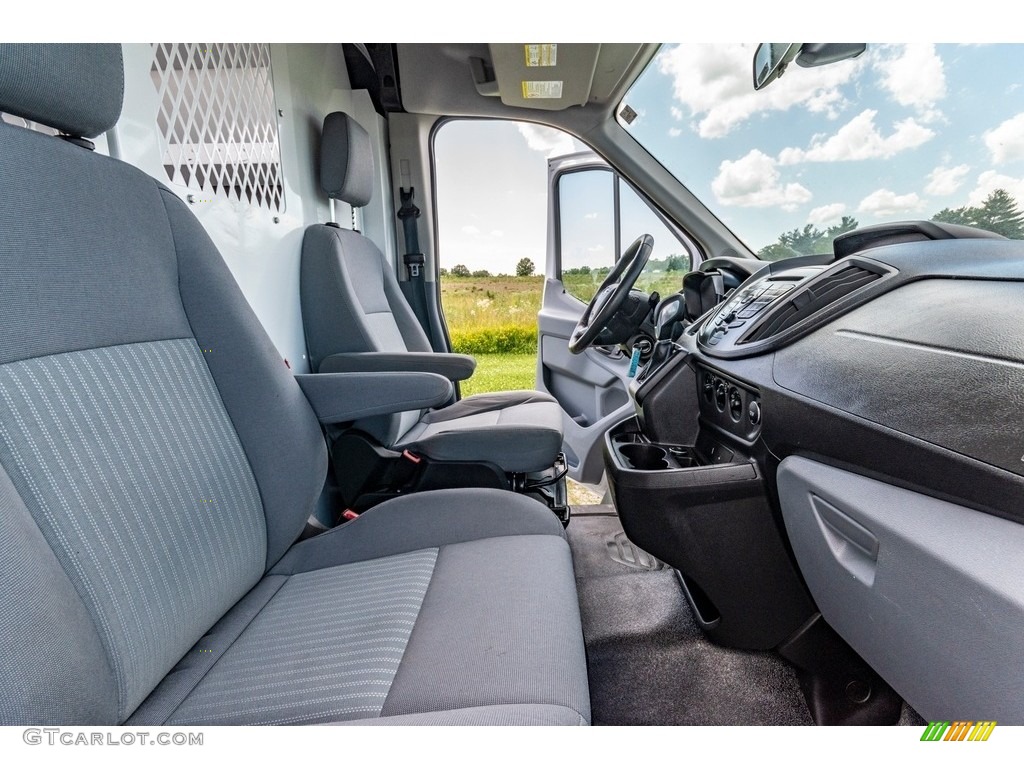 Pewter Interior 2016 Ford Transit 250 Van XL MR Long Photo #138334109