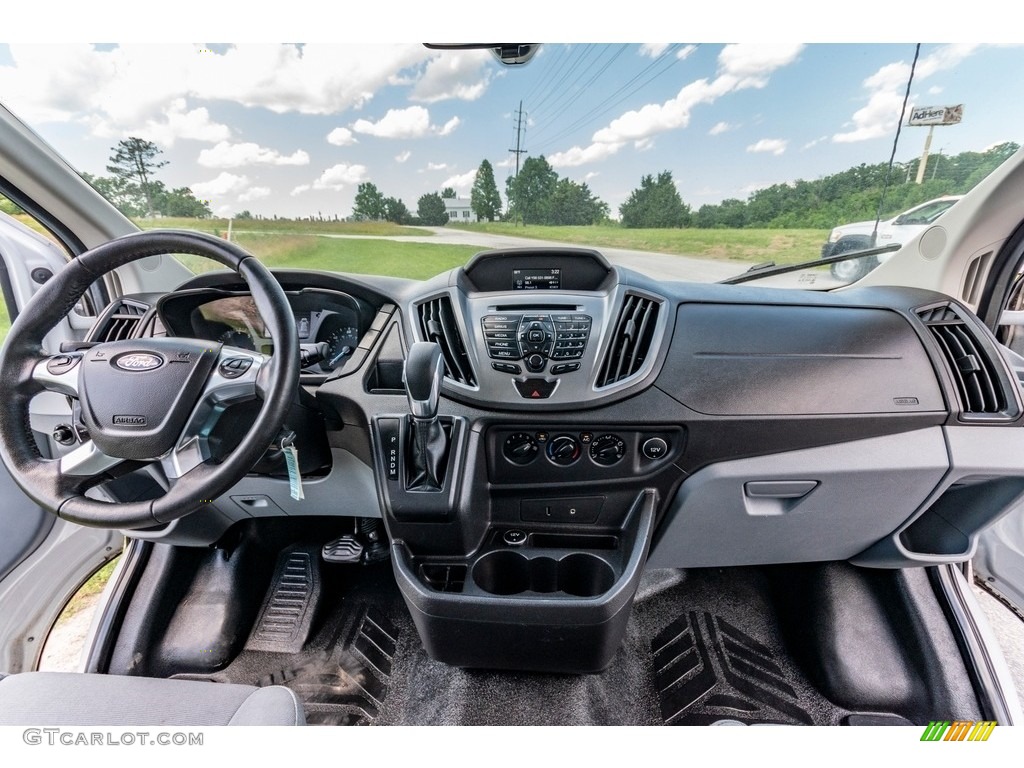 2016 Ford Transit 250 Van XL MR Long Pewter Dashboard Photo #138334133
