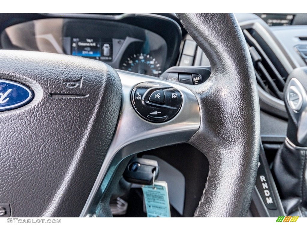 2016 Ford Transit 250 Van XL MR Long Pewter Steering Wheel Photo #138334196