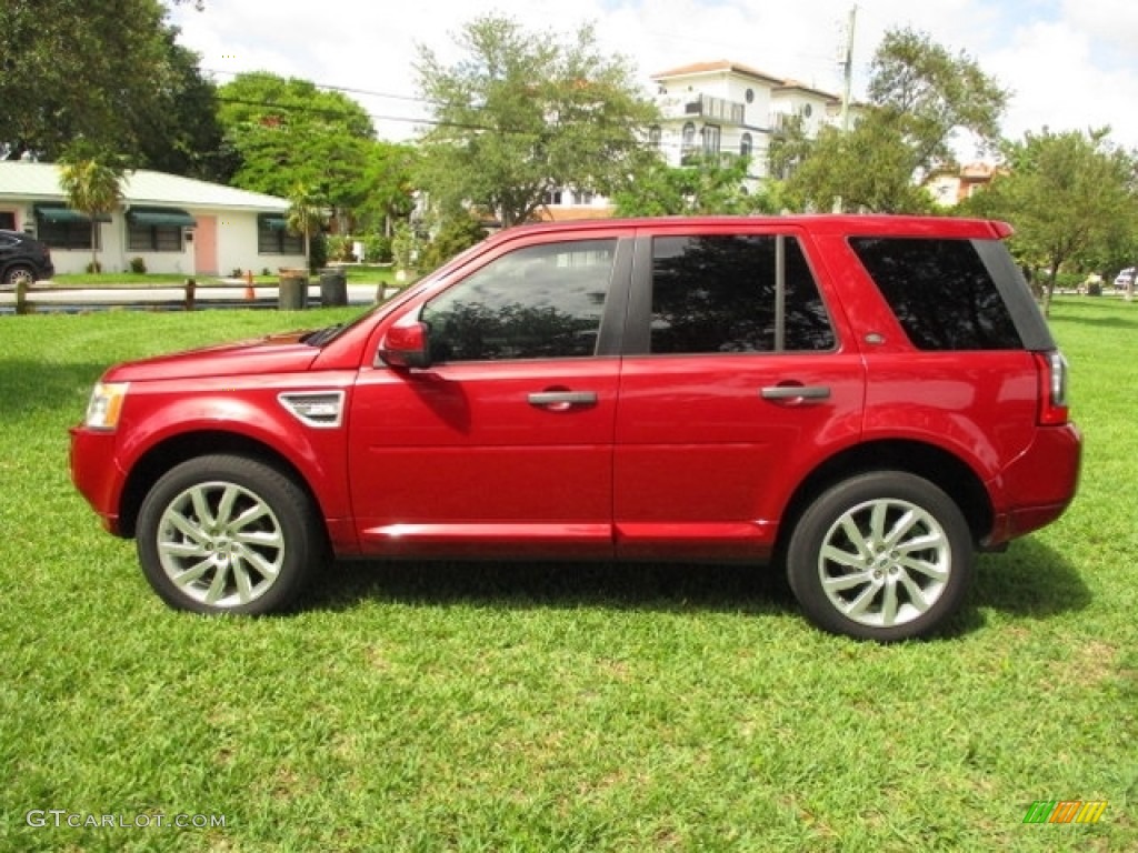 Firenze Red Metallic 2011 Land Rover LR2 HSE Exterior Photo #138334205