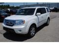 White Diamond Pearl 2011 Honda Pilot Touring 4WD