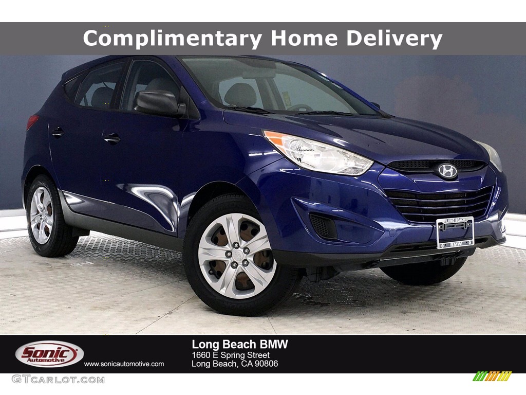 Iris Blue Hyundai Tucson