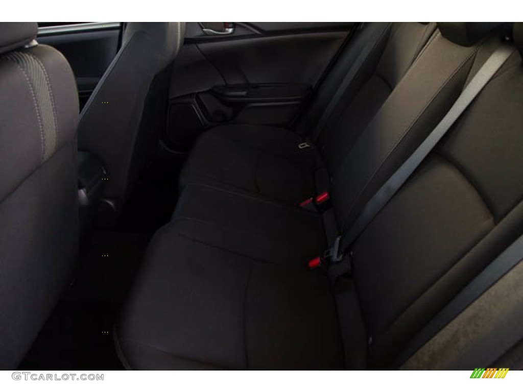 2019 Civic LX Hatchback - Sonic Gray Pearl / Black photo #4