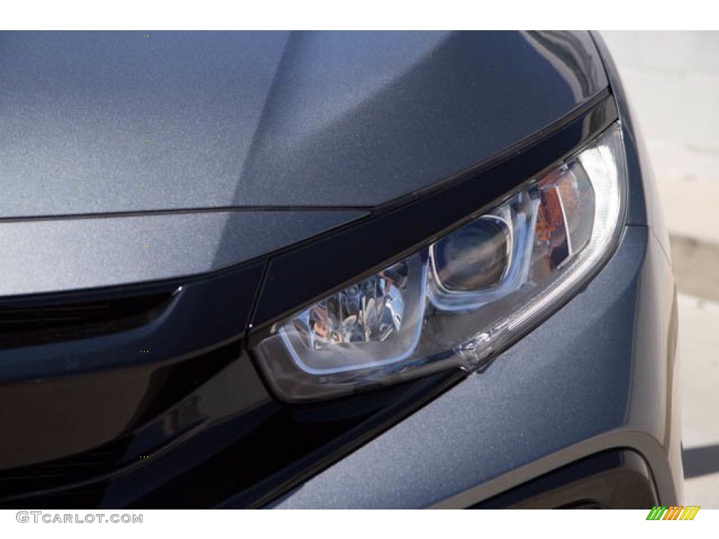 2019 Civic LX Hatchback - Sonic Gray Pearl / Black photo #9