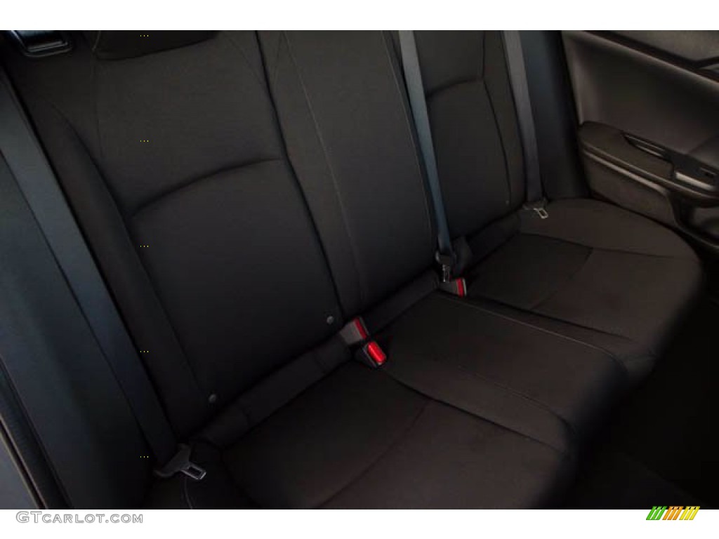 2019 Civic LX Hatchback - Sonic Gray Pearl / Black photo #22