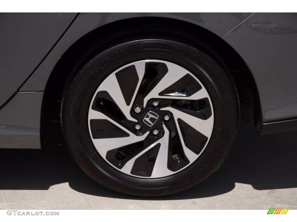 2019 Civic LX Hatchback - Sonic Gray Pearl / Black photo #36