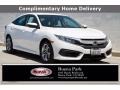 Taffeta White - Civic LX Sedan Photo No. 1