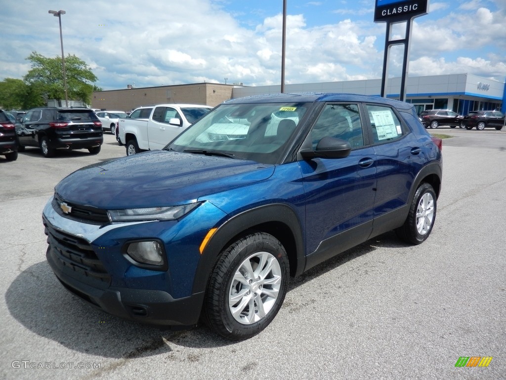 2021 Trailblazer LS - Pacific Blue Metallic / Jet Black photo #1