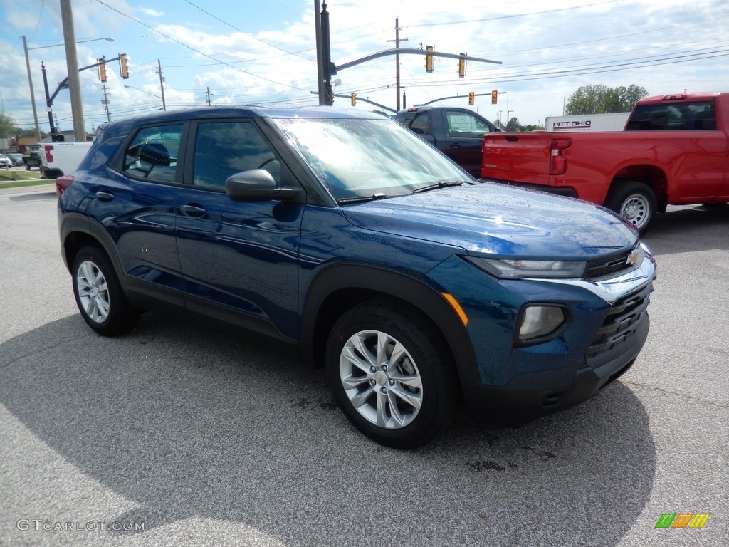 2021 TrailBlazer LS - Pacific Blue Metallic / Jet Black photo #3