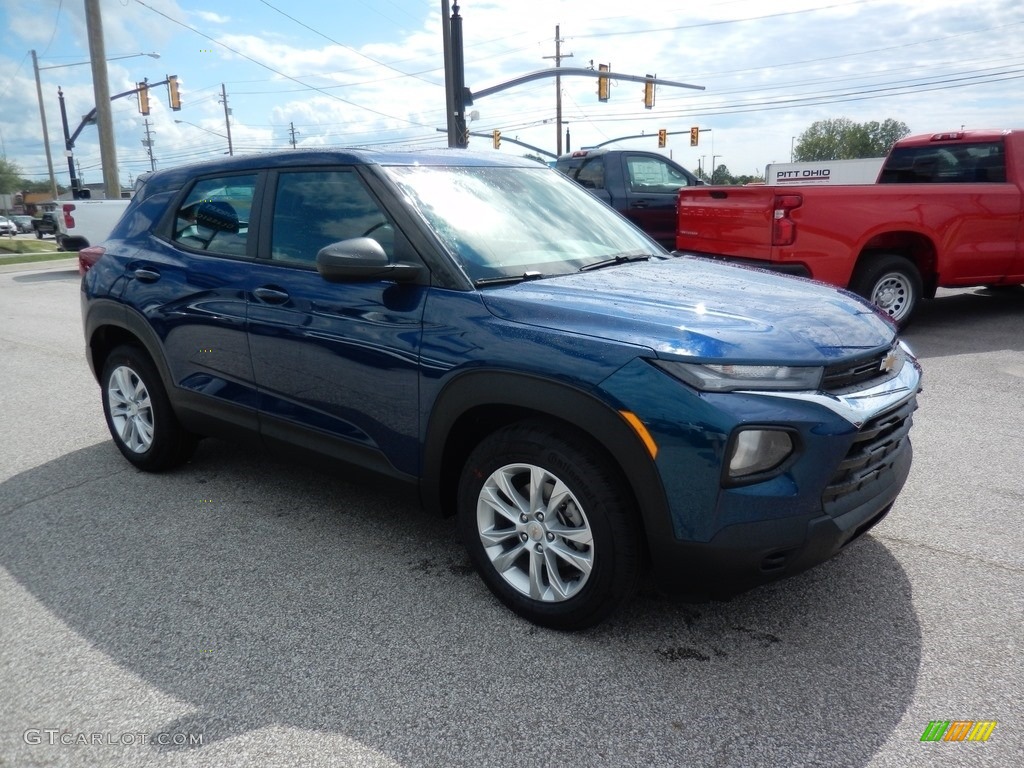 2021 Trailblazer LS - Pacific Blue Metallic / Jet Black photo #3