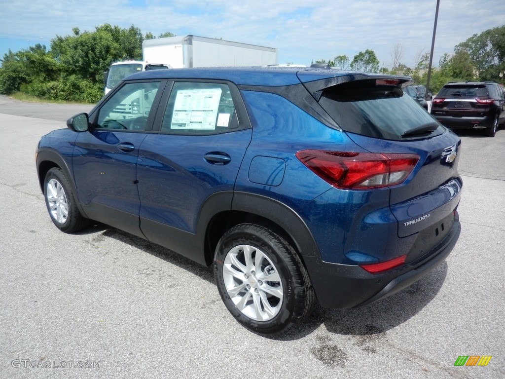 2021 Trailblazer LS - Pacific Blue Metallic / Jet Black photo #5