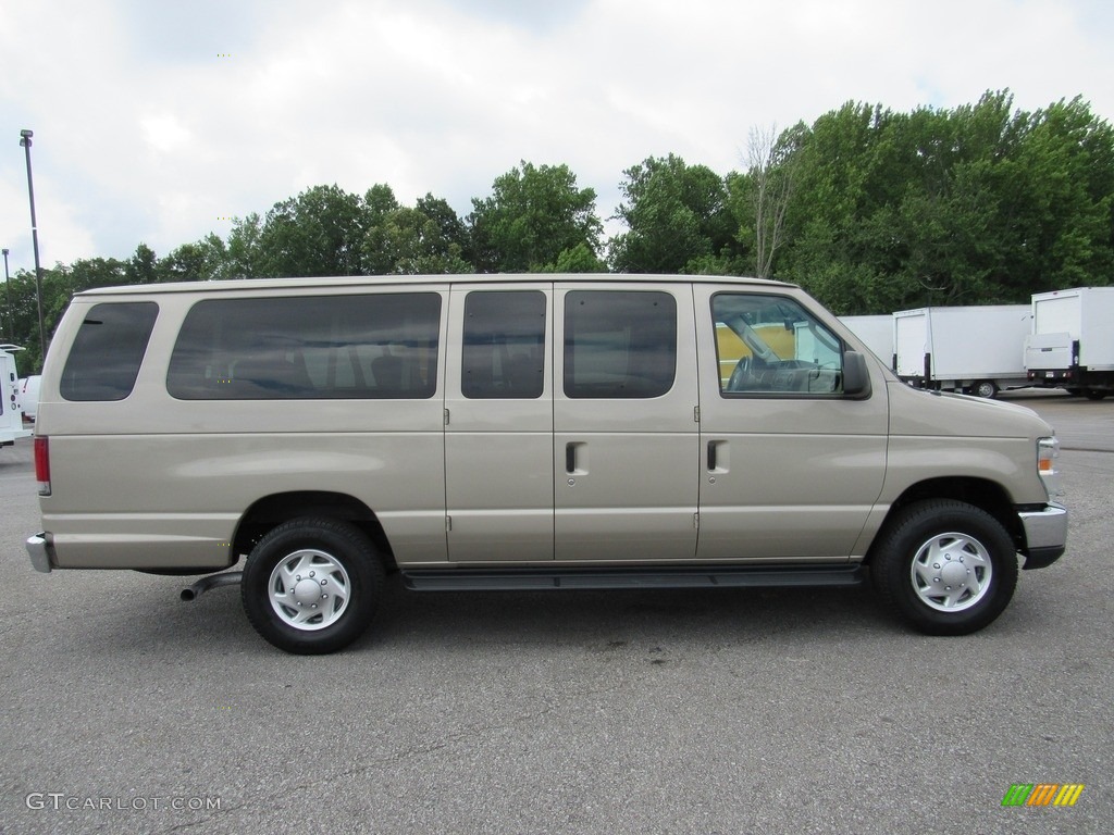 2013 E Series Van E350 XLT Extended Passenger - Pueblo Gold Metallic / Medium Pebble photo #6