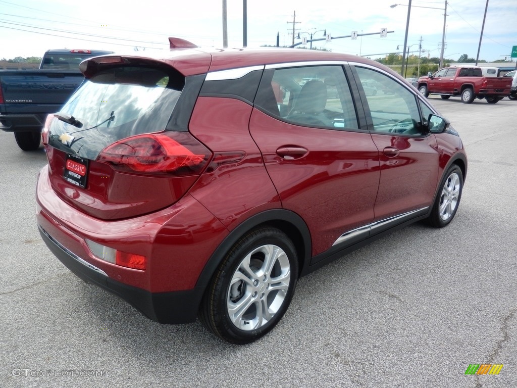 2020 Bolt EV LT - Cajun Red Tintcoat / Dark Galvanized/­Sky Cool Gray photo #4