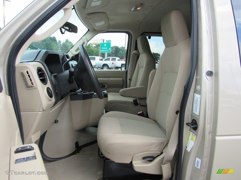 2013 E Series Van E350 XLT Extended Passenger - Pueblo Gold Metallic / Medium Pebble photo #12