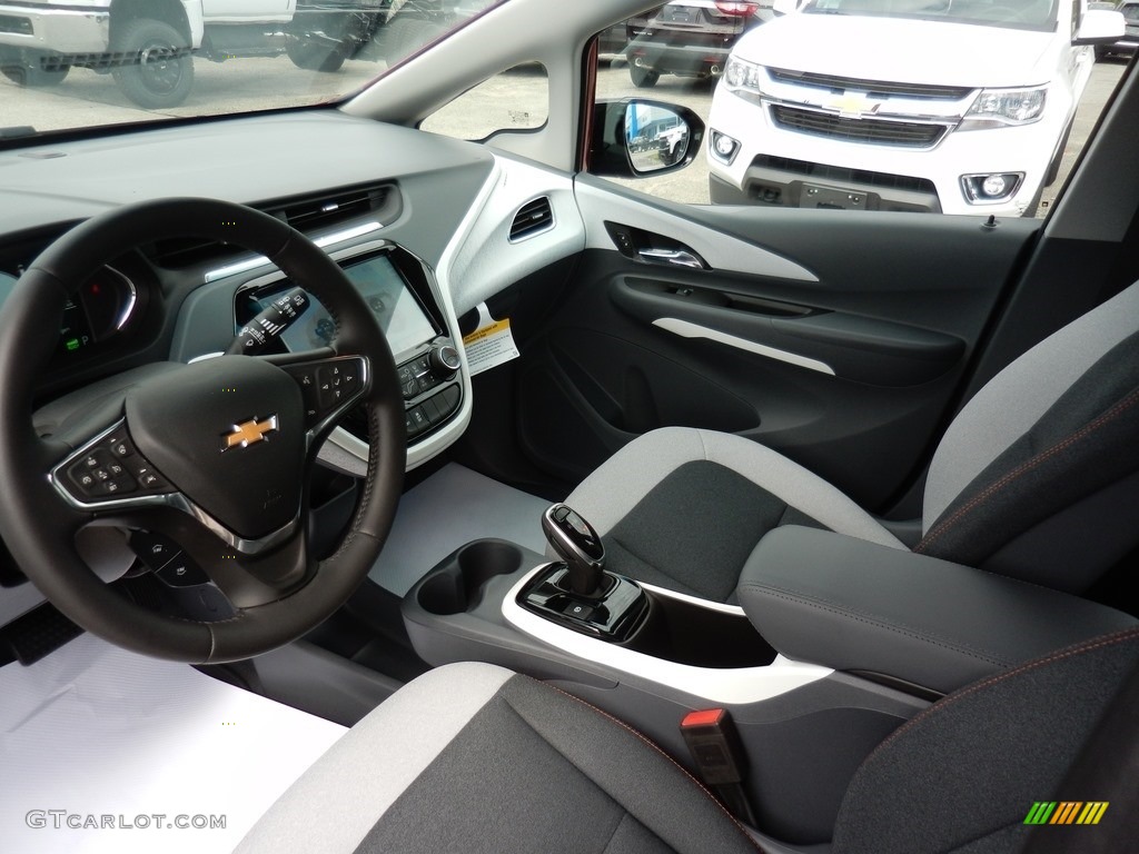 Dark Galvanized/­Sky Cool Gray Interior 2020 Chevrolet Bolt EV LT Photo #138337452