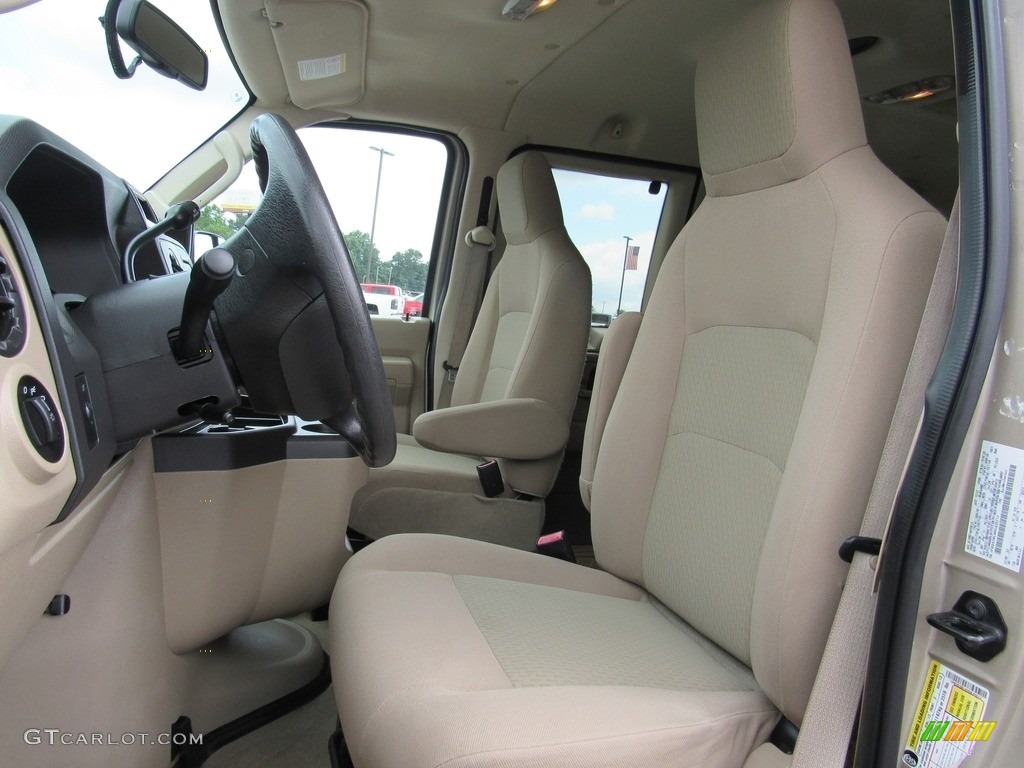 2013 E Series Van E350 XLT Extended Passenger - Pueblo Gold Metallic / Medium Pebble photo #13