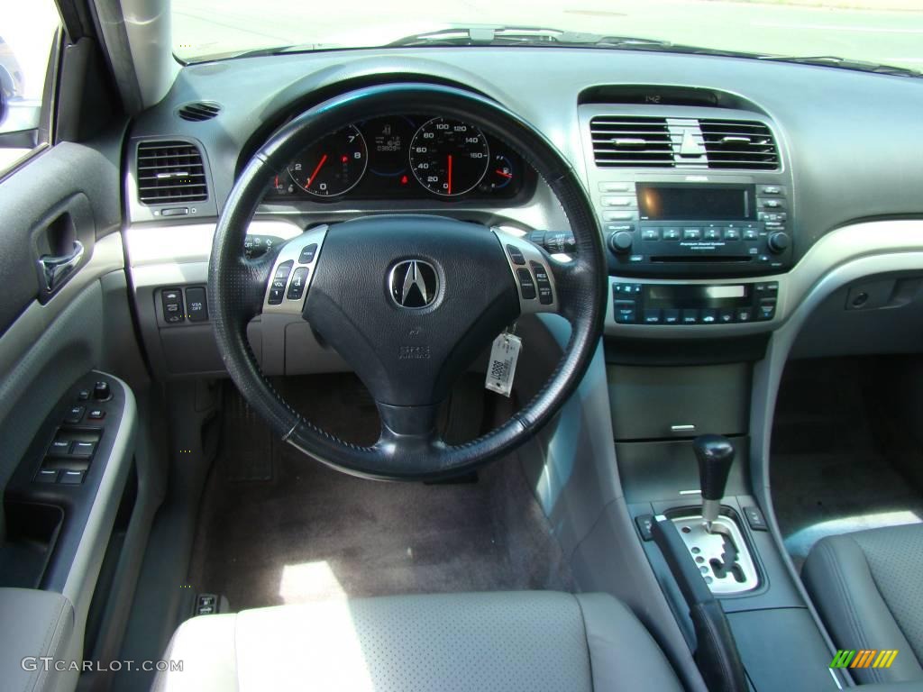 2005 TSX Sedan - Meteor Silver Metallic / Quartz photo #11