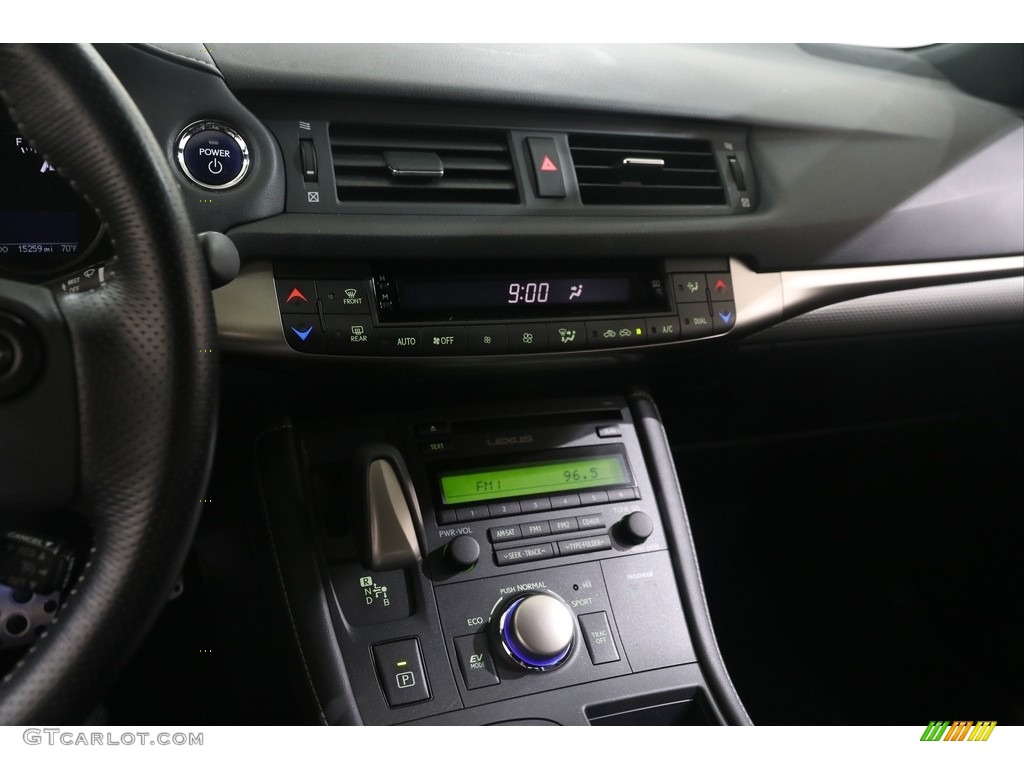 2017 CT 200h F Sport Hybrid - Ultra White / Black photo #8