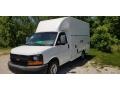 Summit White - Express Cutaway 3500 Commercial Moving Truck Photo No. 6