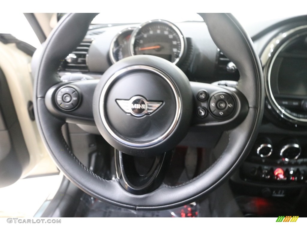 2017 Clubman Cooper - Pepper White / Carbon Black photo #8