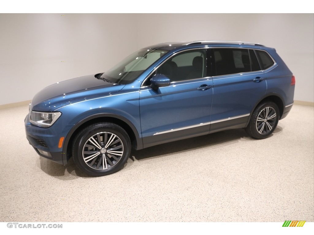 Blue Silk Metallic 2019 Volkswagen Tiguan SEL 4MOTION Exterior Photo #138339177