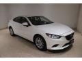 Snowflake White Pearl Mica 2017 Mazda Mazda6 Sport