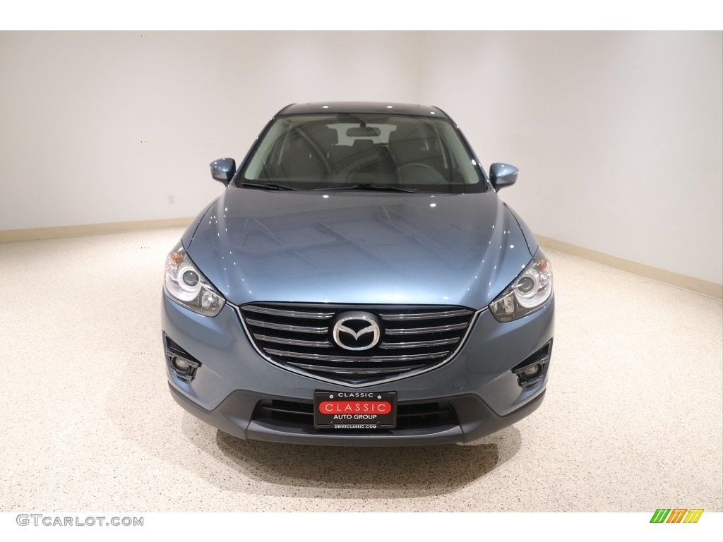2016 CX-5 Touring AWD - Blue Reflex Mica / Black photo #2