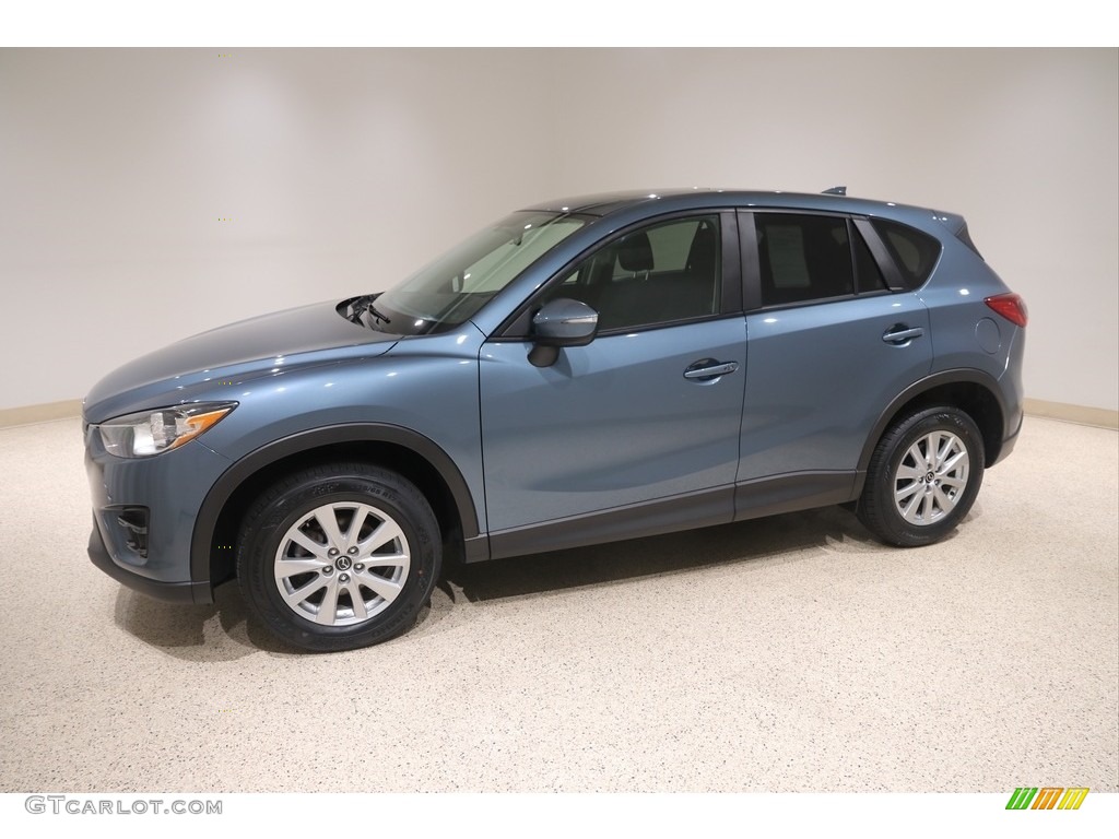 2016 CX-5 Touring AWD - Blue Reflex Mica / Black photo #3