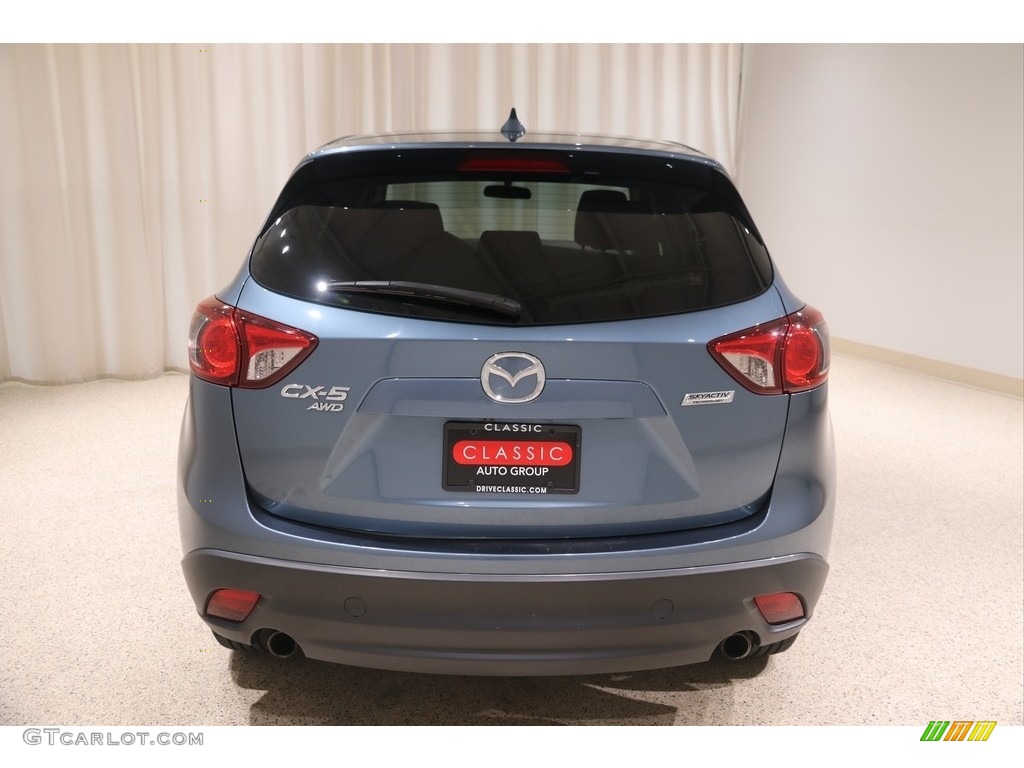 2016 CX-5 Touring AWD - Blue Reflex Mica / Black photo #4