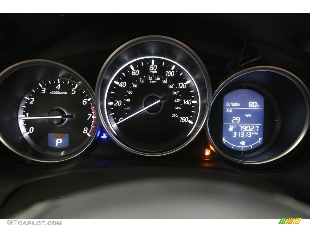 2016 CX-5 Touring AWD - Blue Reflex Mica / Black photo #9