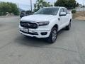 White Platinum Tri-Coat - Ranger Lariat SuperCrew 4x4 Photo No. 2