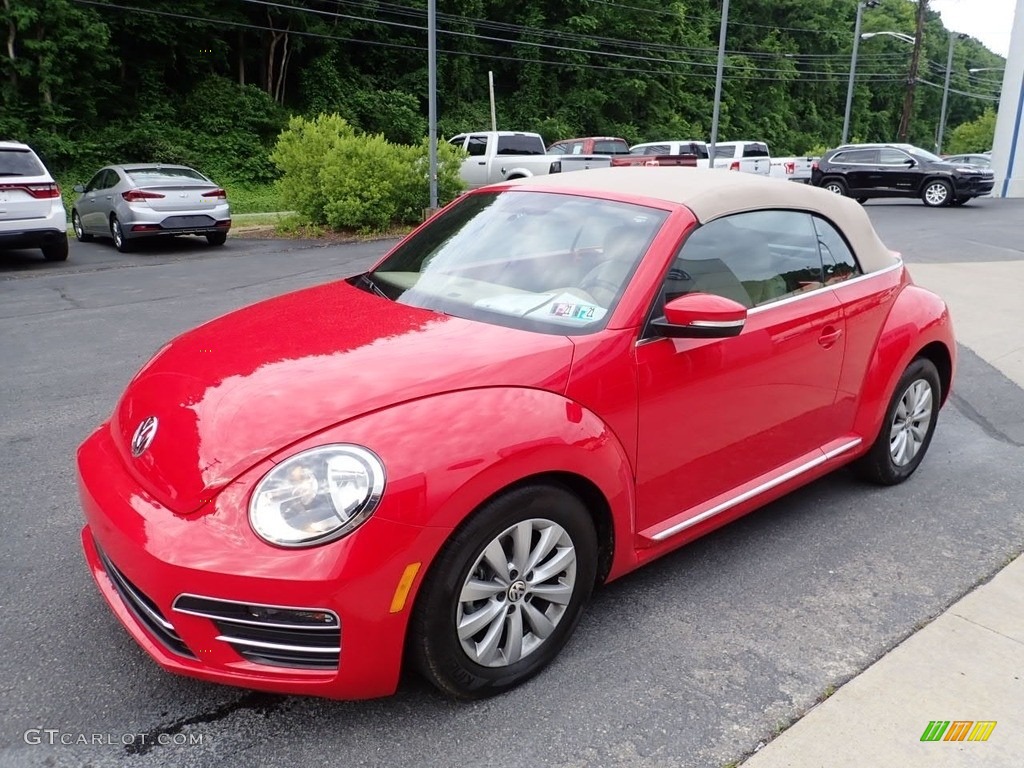 Tornado Red 2019 Volkswagen Beetle S Exterior Photo #138341867