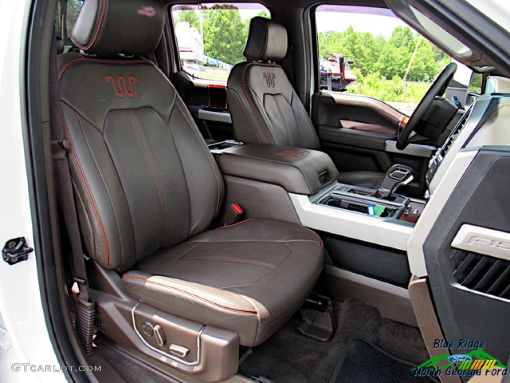 2015 F150 King Ranch SuperCrew - White Platinum Tricoat / King Ranch Java/Mesa photo #11