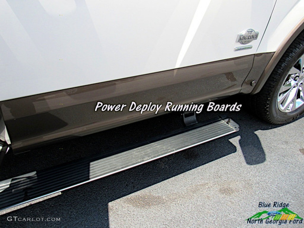 2015 F150 King Ranch SuperCrew - White Platinum Tricoat / King Ranch Java/Mesa photo #13