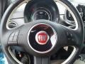 Black 2017 Fiat 500e All Electric Steering Wheel