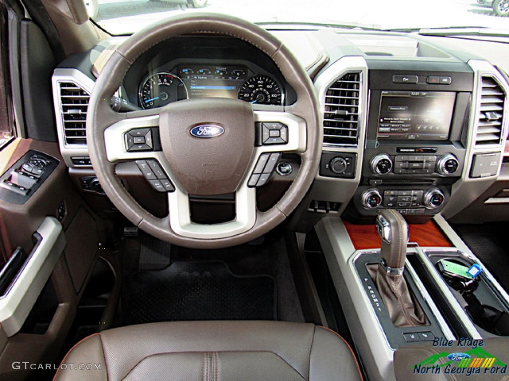 2015 F150 King Ranch SuperCrew - White Platinum Tricoat / King Ranch Java/Mesa photo #15