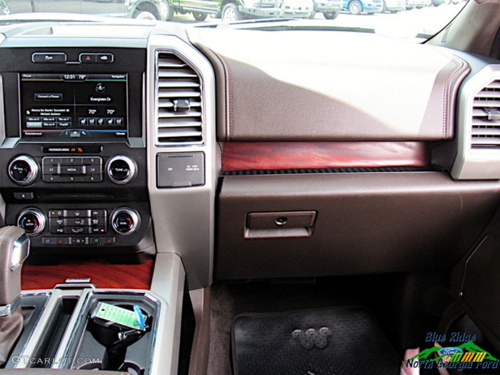 2015 F150 King Ranch SuperCrew - White Platinum Tricoat / King Ranch Java/Mesa photo #17