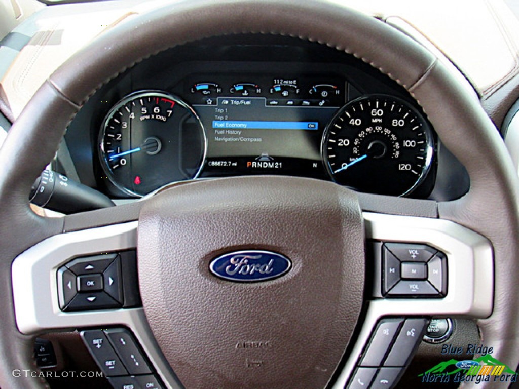 2015 F150 King Ranch SuperCrew - White Platinum Tricoat / King Ranch Java/Mesa photo #18