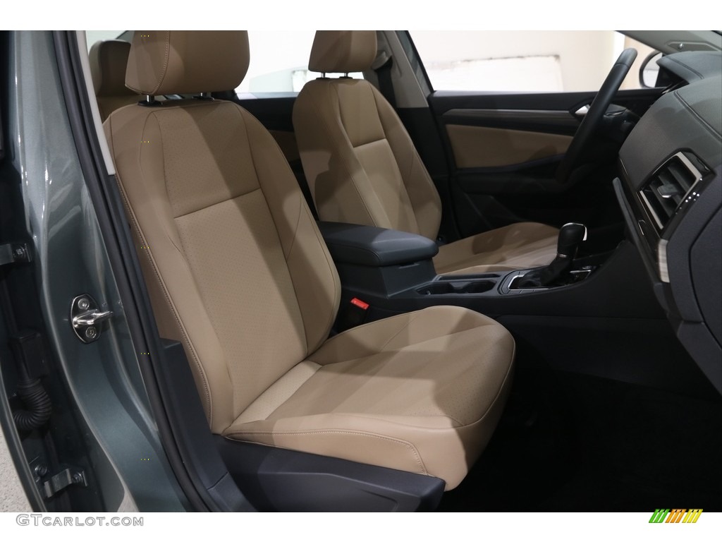 2019 Jetta SEL - Sage Green Metallic / Dark Beige photo #13