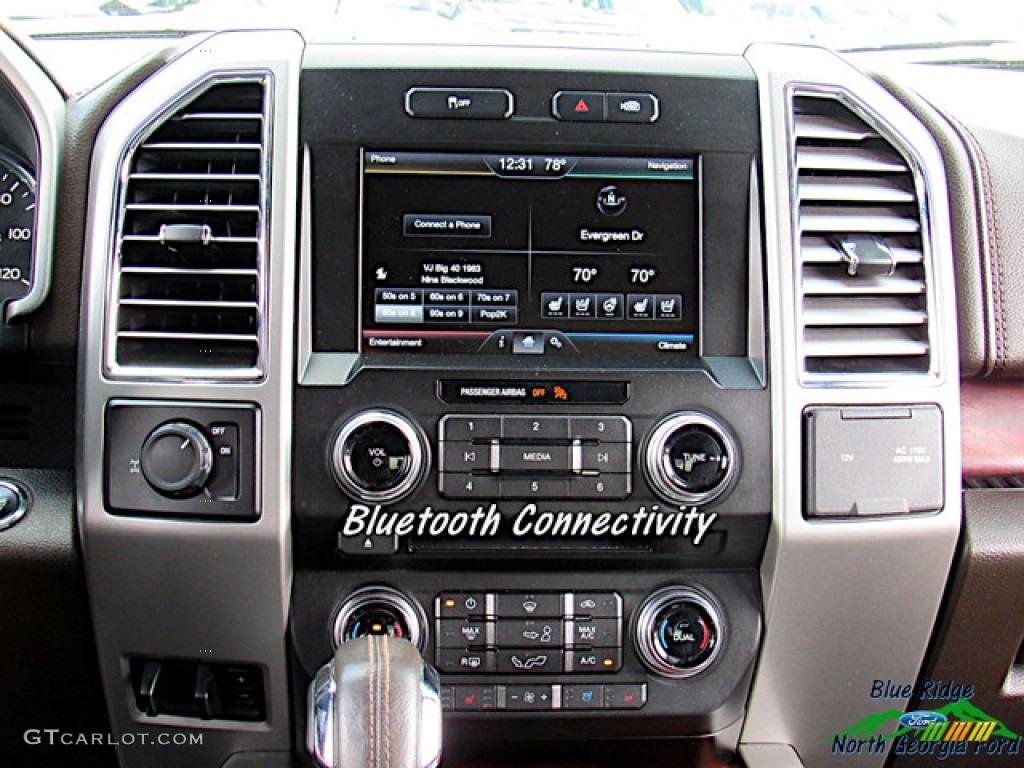 2015 F150 King Ranch SuperCrew - White Platinum Tricoat / King Ranch Java/Mesa photo #19