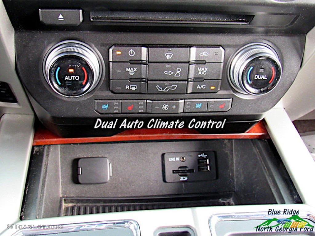 2015 F150 King Ranch SuperCrew - White Platinum Tricoat / King Ranch Java/Mesa photo #24