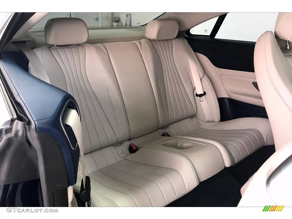 2018 E 400 Coupe - Lunar Blue Metallic / Macchiato Beige/Black photo #13