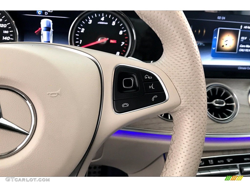 2018 E 400 Coupe - Lunar Blue Metallic / Macchiato Beige/Black photo #19